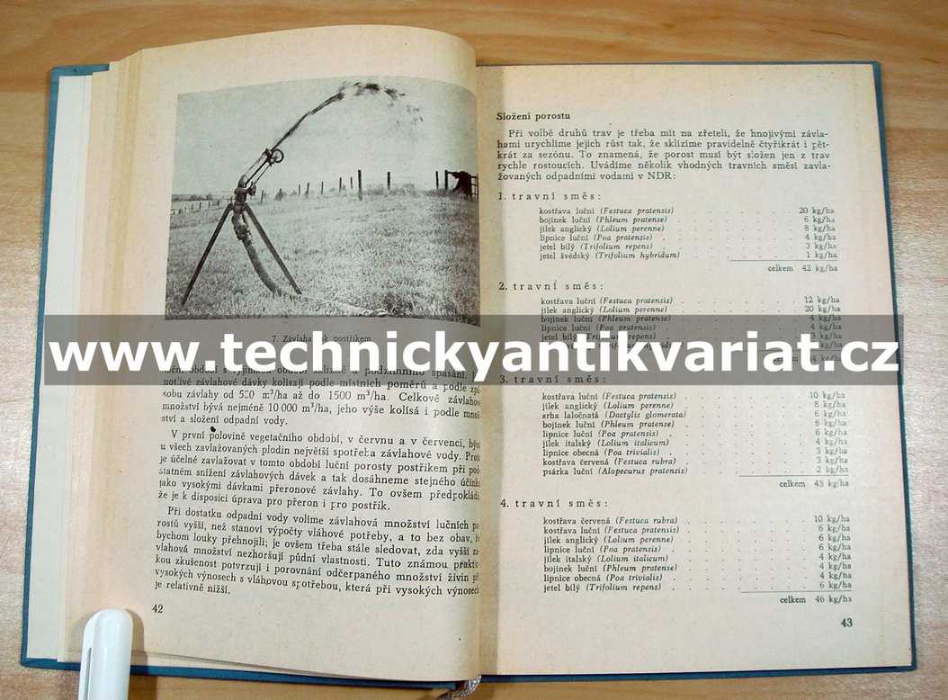 Závlahy městskými odpadními vodami - Jaroslav Hylský (1957)