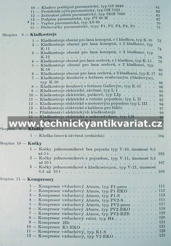 Katalog drobných strojů pro stavebnictví