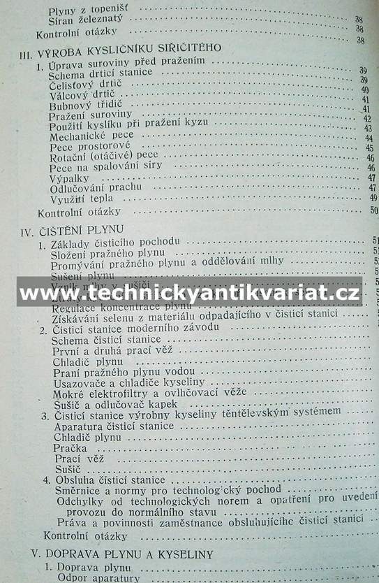 Výroba kyseliny sírové