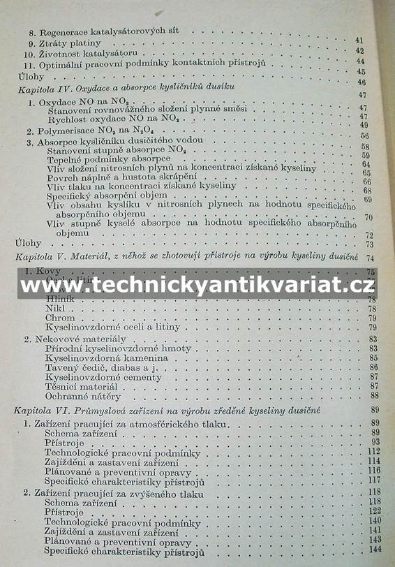 Výroba kyseliny dusičné