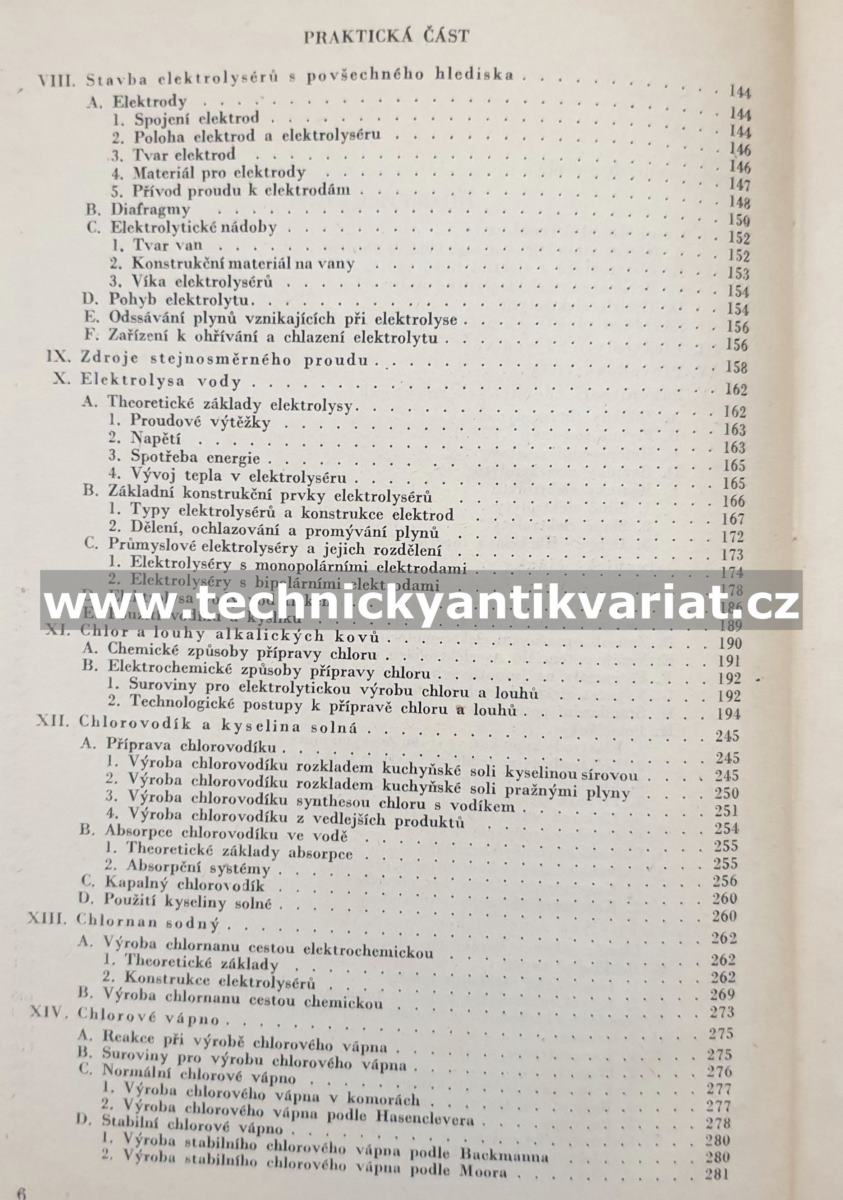 Elektrochemické pochody v anorganickém průmyslu - Albert Regner (1954)