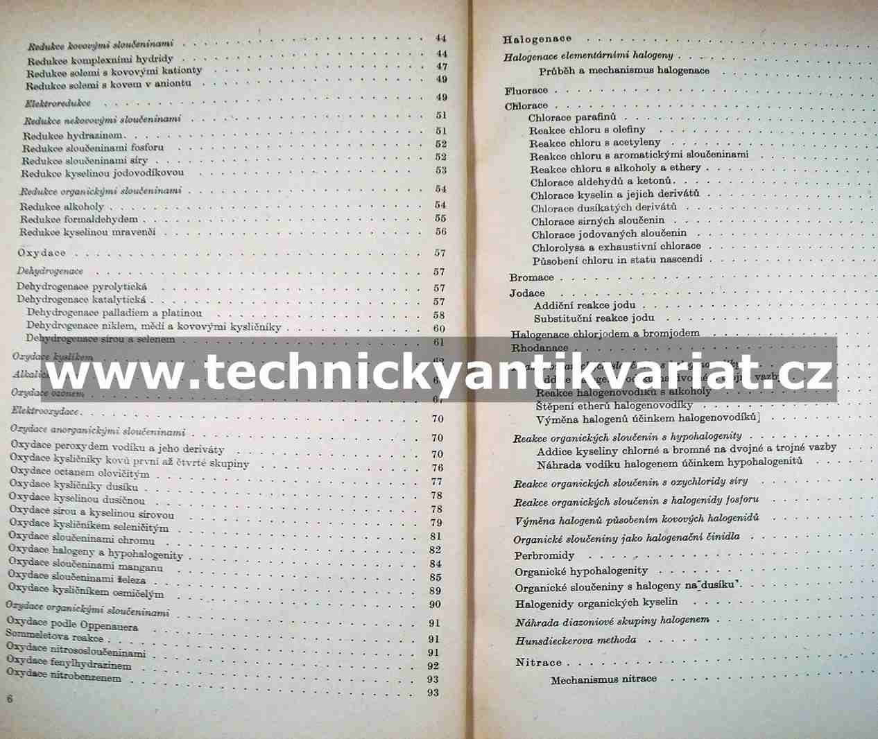 Methody preparativní organické chemie