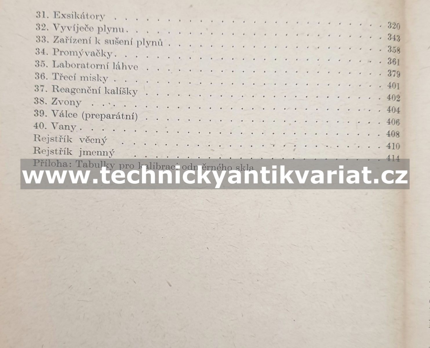 Laboratorní sklo I,II. - Volf, Beran (1958, 1960)