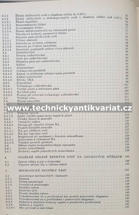 Tenké ocelové pásy a plechy válcované za studena - Václav Machek (1987)