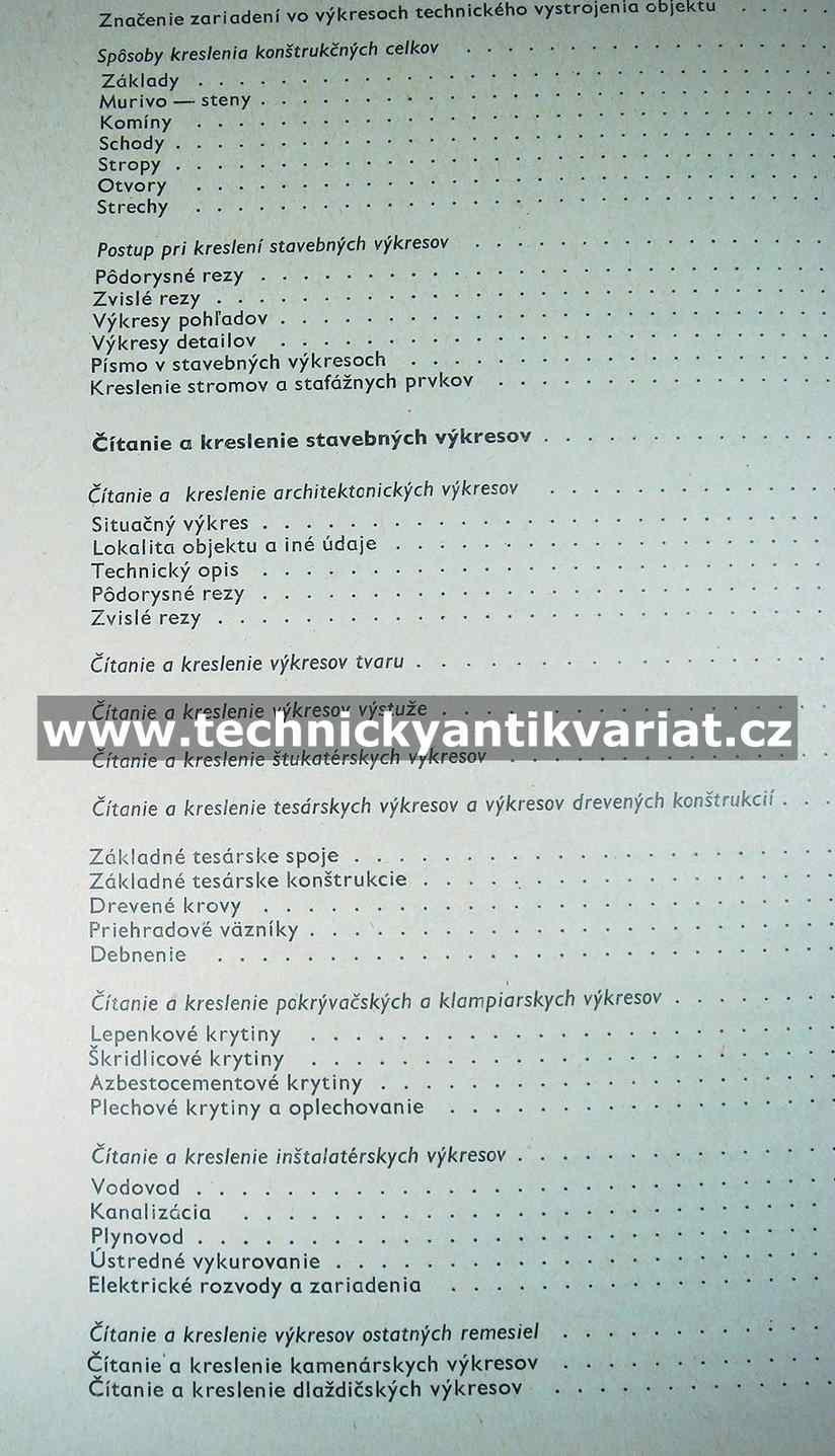 Čítanie a kreslenie stavebných výkresov