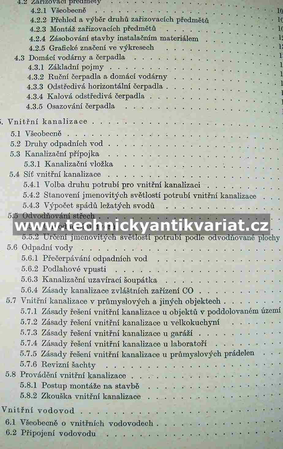 Zásobování vodou a kanalizace