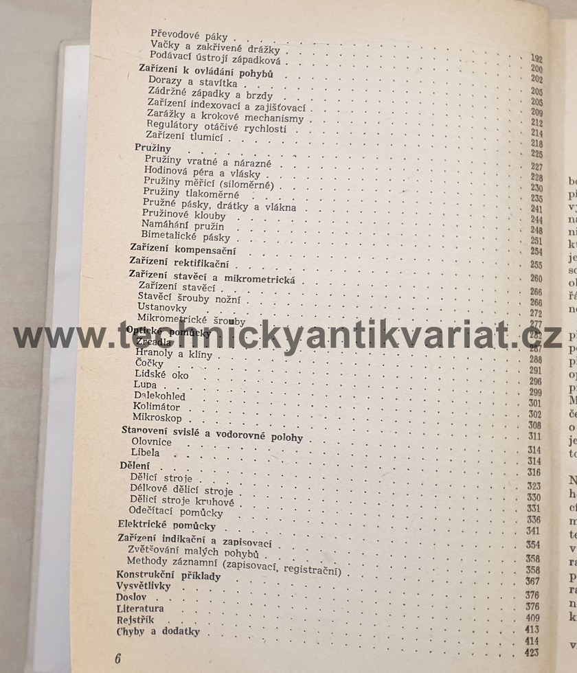 Přehled přesné mechaniky - Miroslav Hajn (1956)