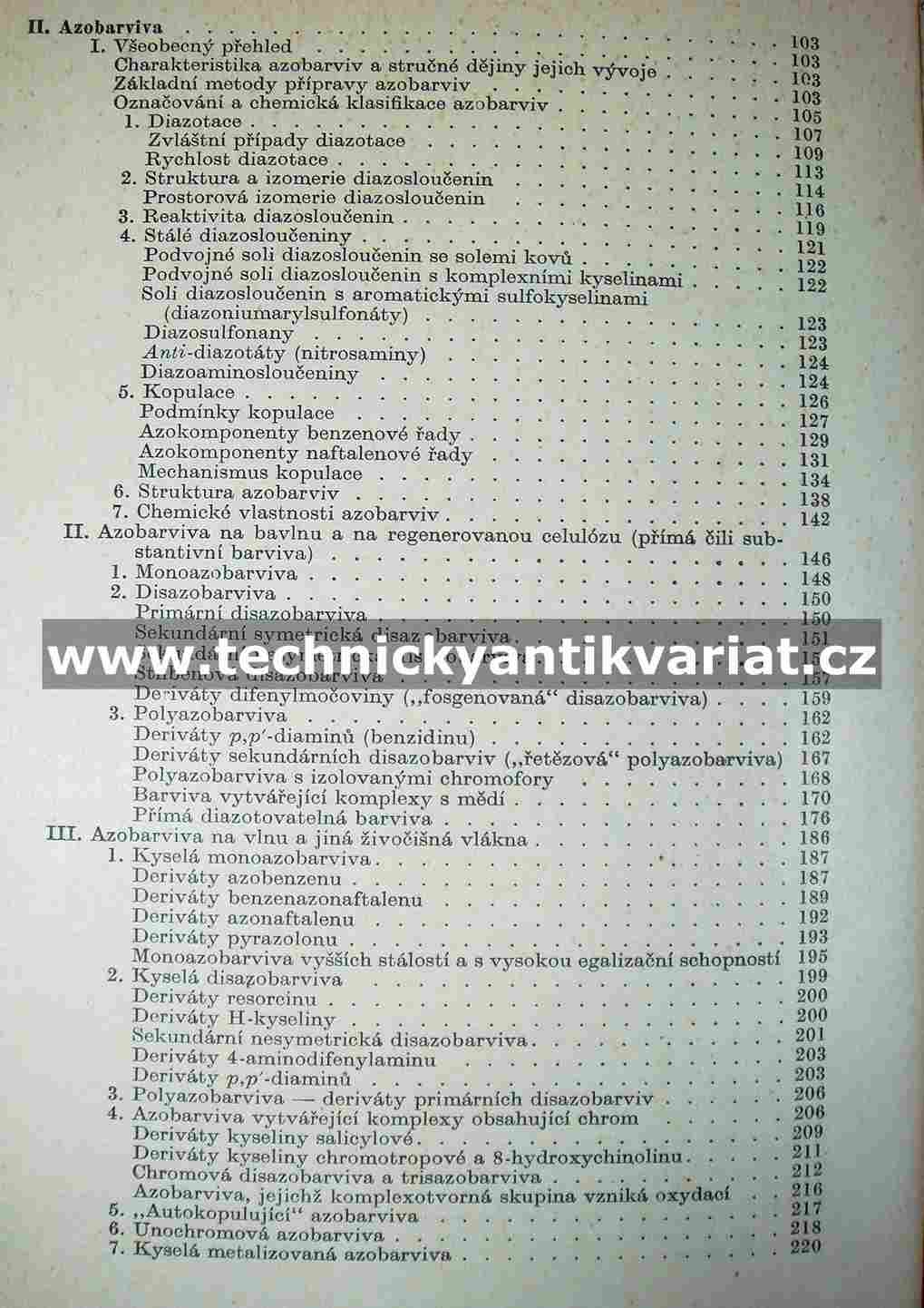 Chemie barviv
