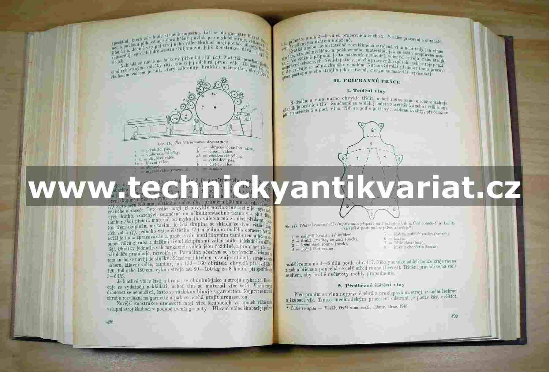Theorie a praxe spřádání I.II. (1951)