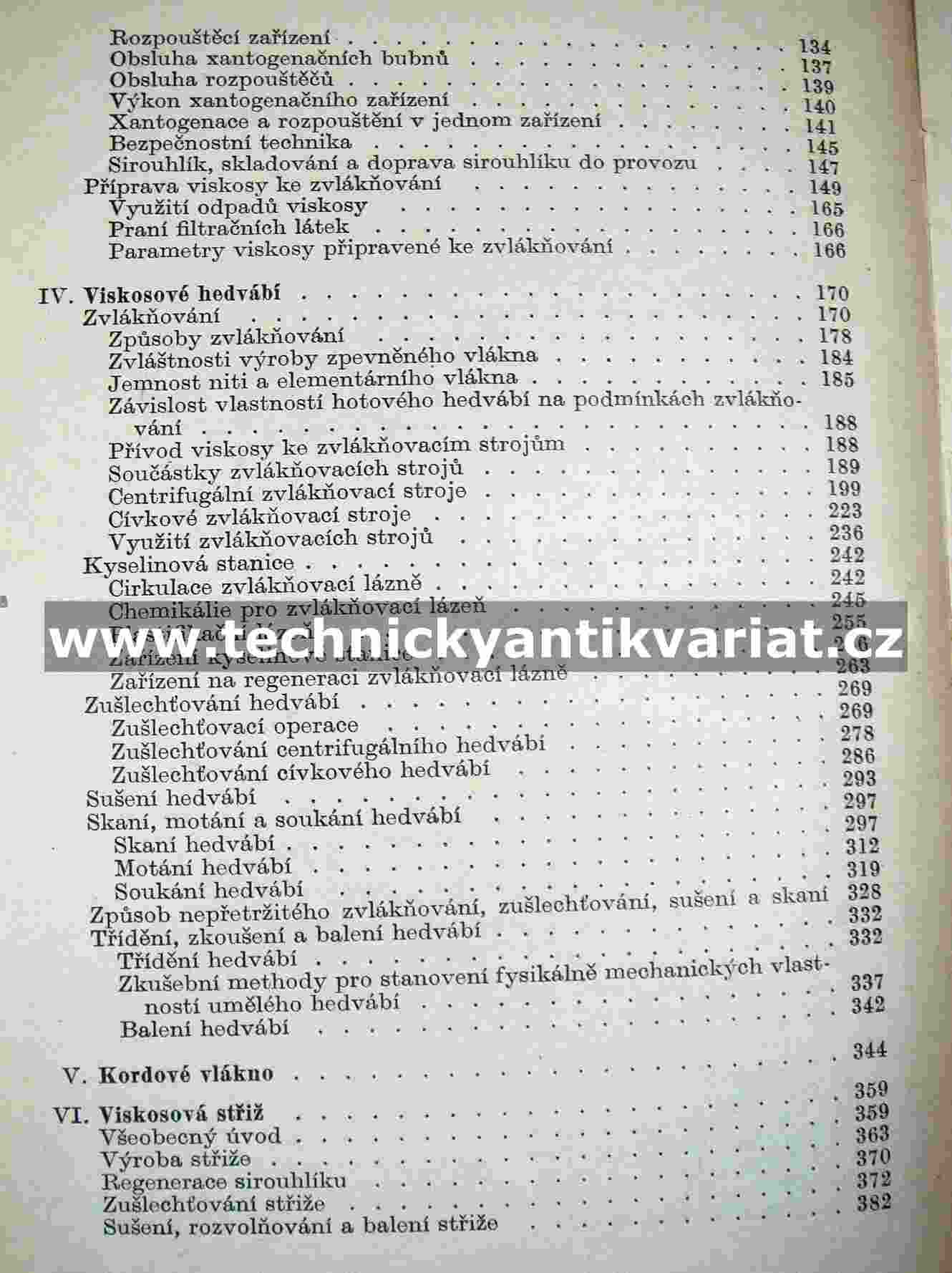 Technologie umělých vláken