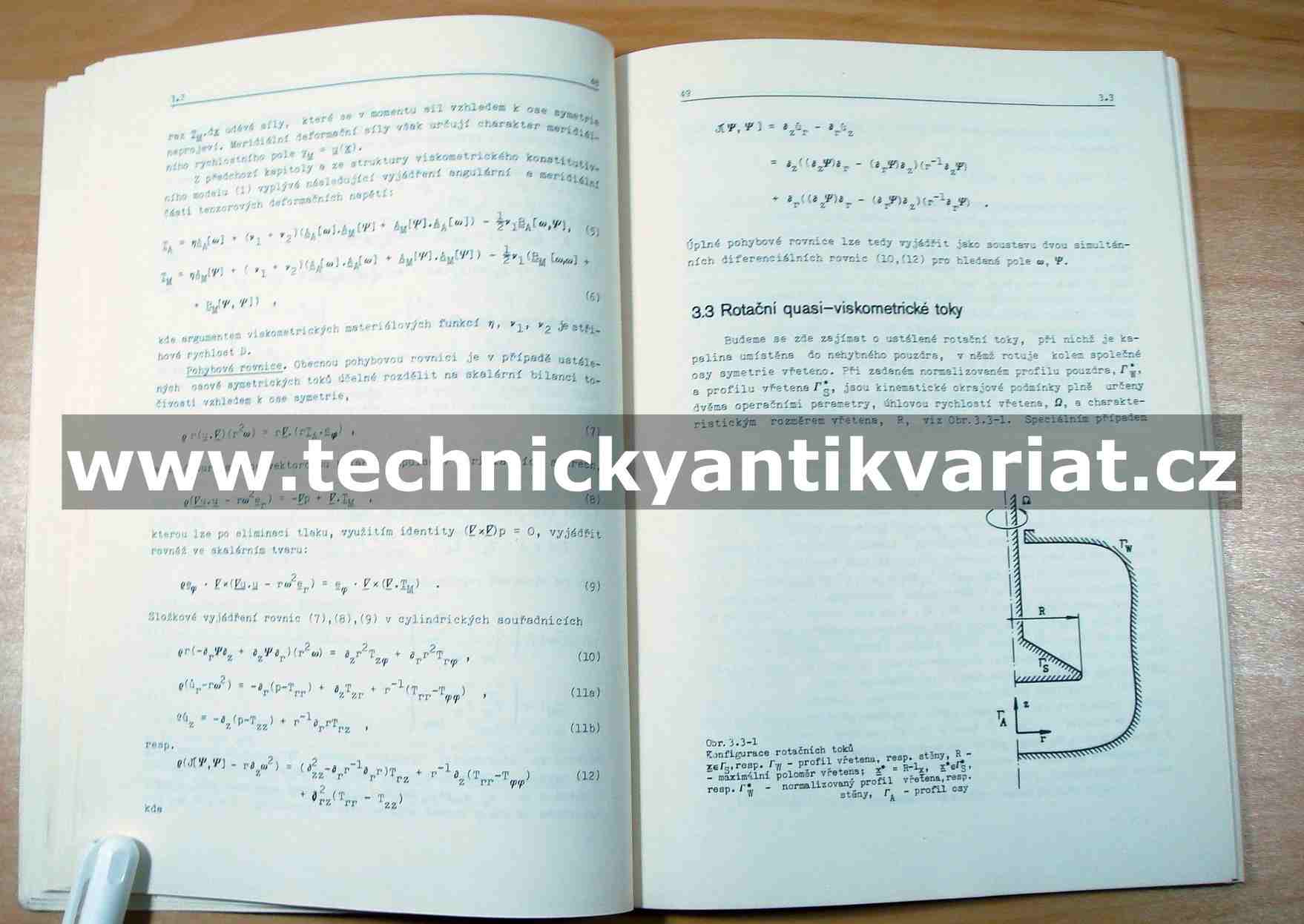 Rotační toky nenewtonských kapalin