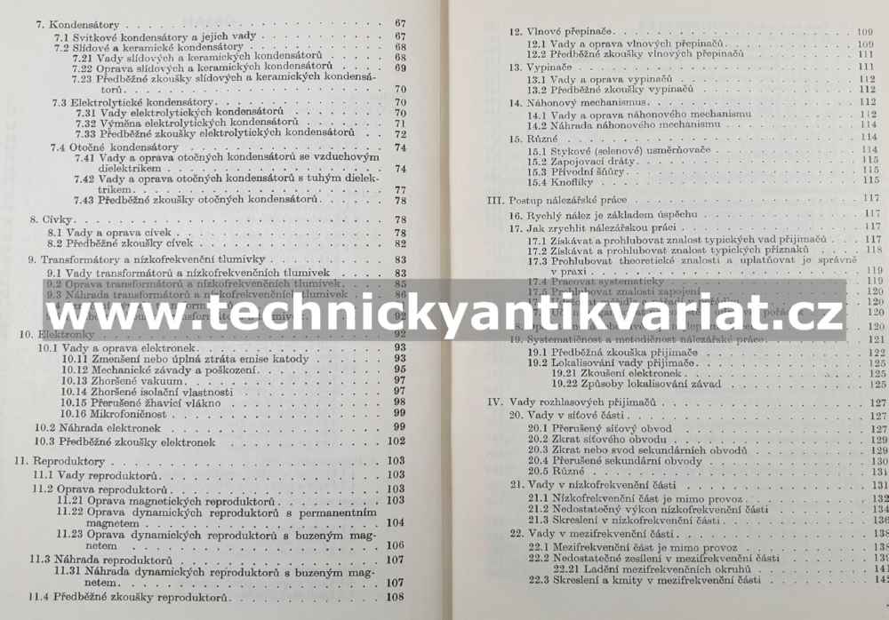 Opravy rozhlasových přijímačů (1957)