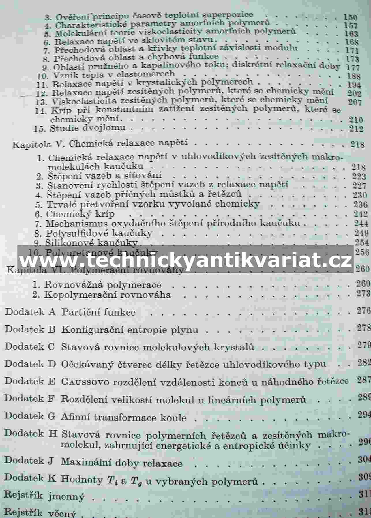 Vlastnosti a struktura polymerů