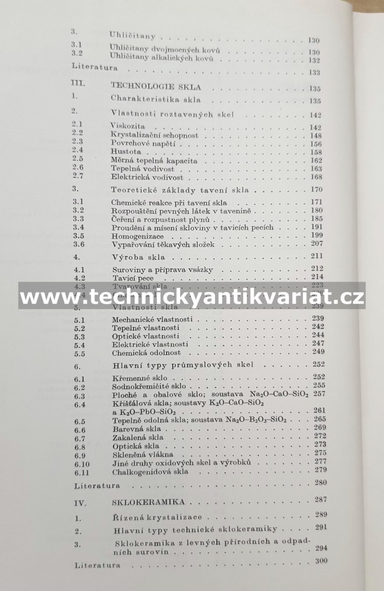 Základy technologie silikátů - Jan Hlaváč (1988)