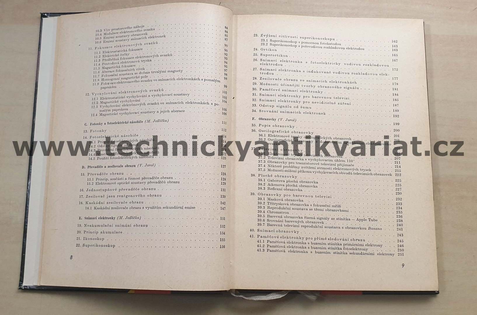 Optické elektronky - Jareš, Jedlička (1964)