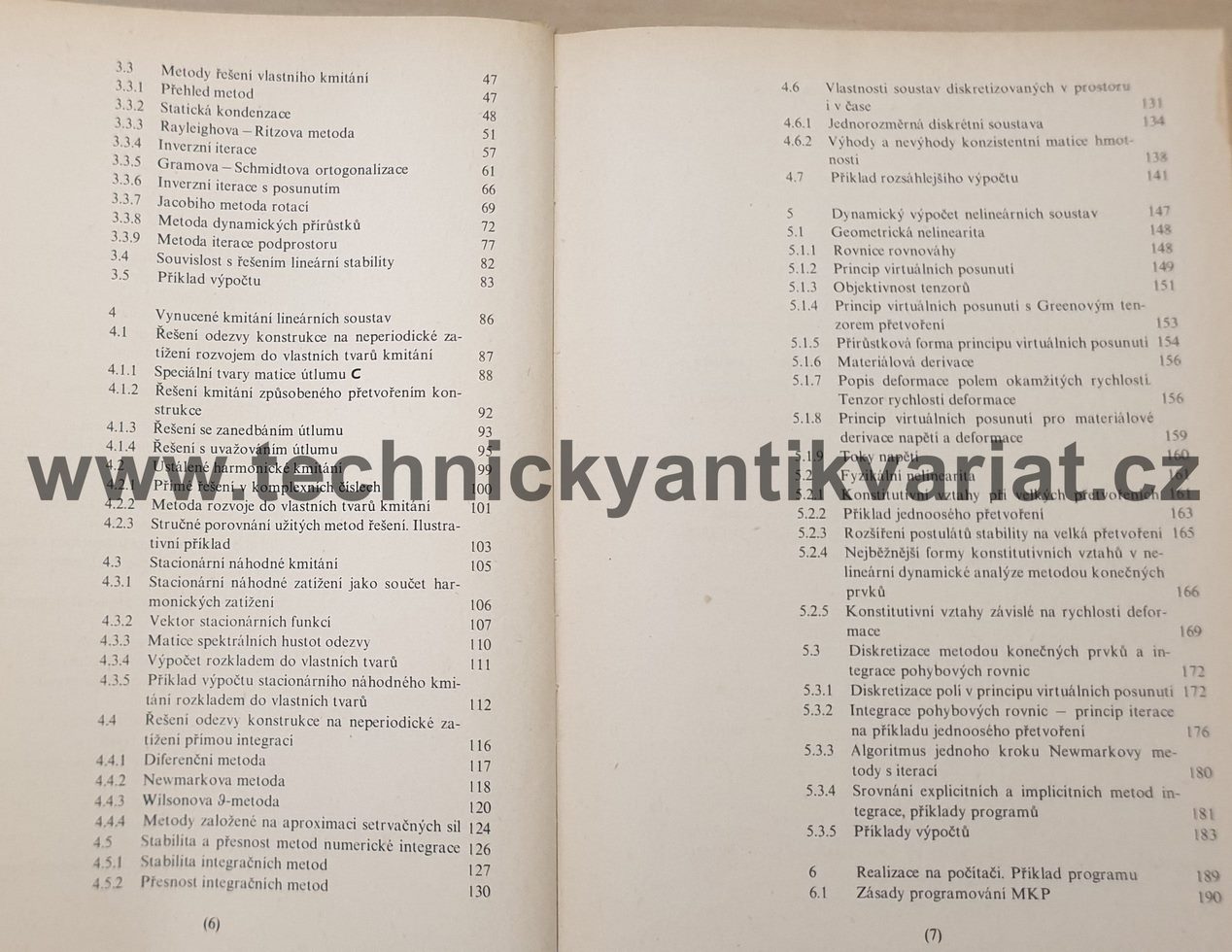 Metoda konečných prvků v dynamice konstrukcí - Bittnar, Řeřicha (1981)