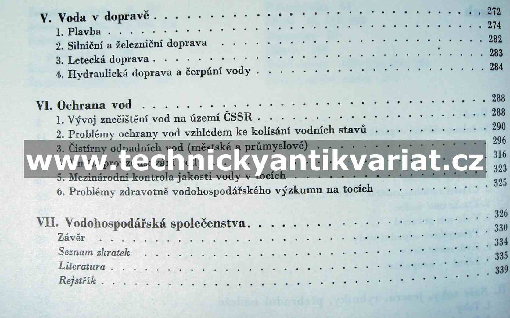Povrchové vody v Československu a jejich ochrana - Jaroslav Bulíček (1972)
