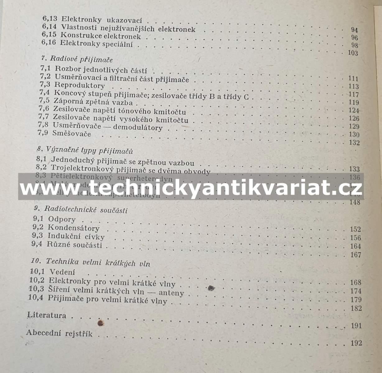 Úvod do radiotechniky - Ivan Němec (1953)