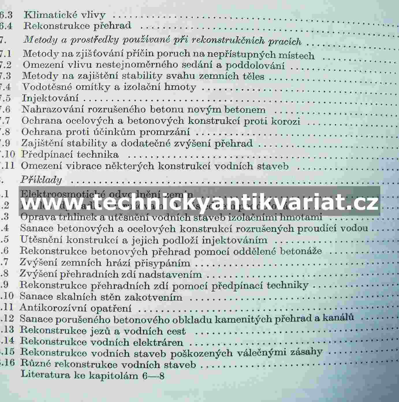 Provoz a rekonstrukce vodních staveb - Kratochvíl, Paule, Votruba (1965)