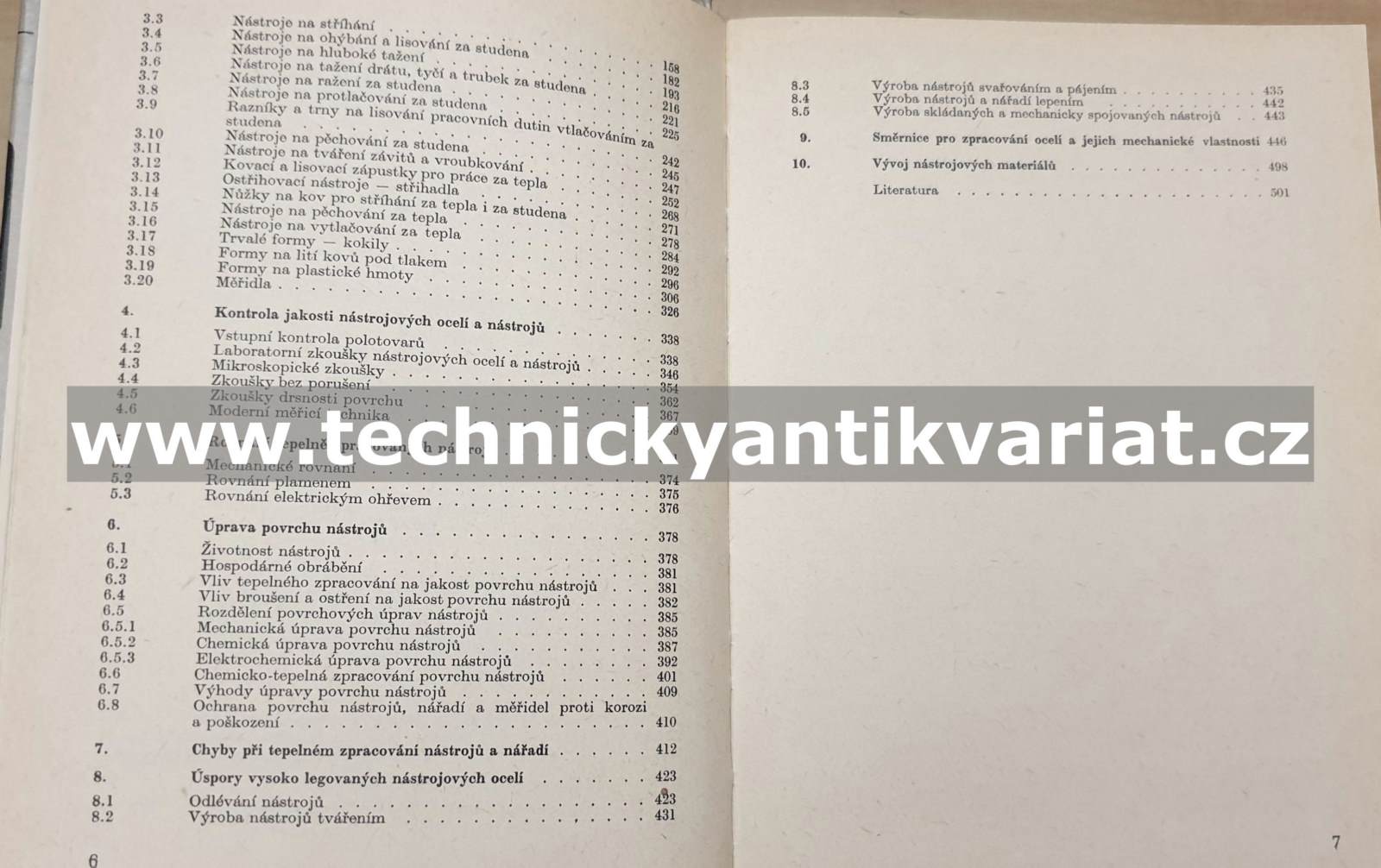 Nástrojové materiály a tepelné zpracování nástrojů - Morávek, Babrovský (1972)