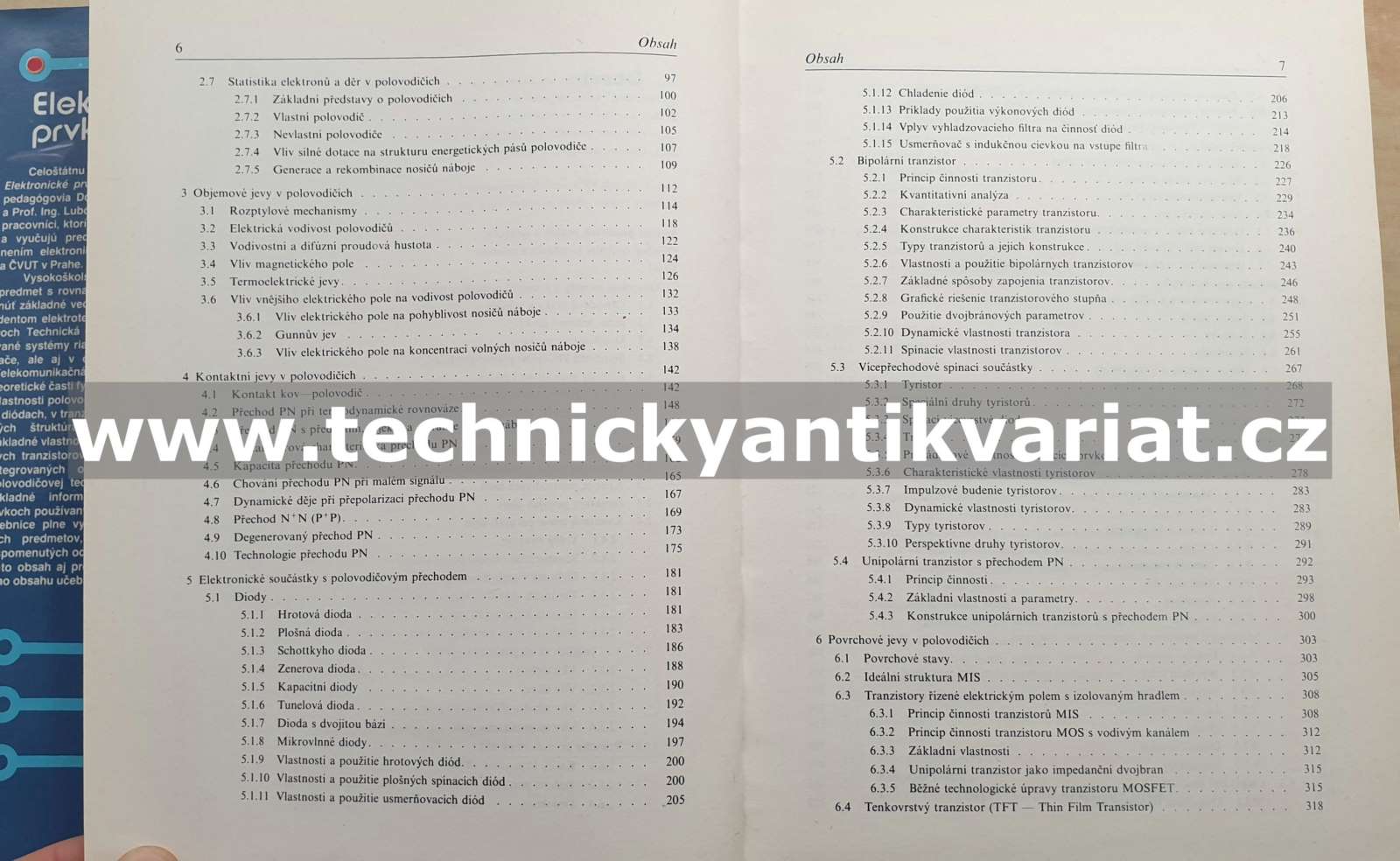 Elektronické prvky - Burger, Hudec (1989)