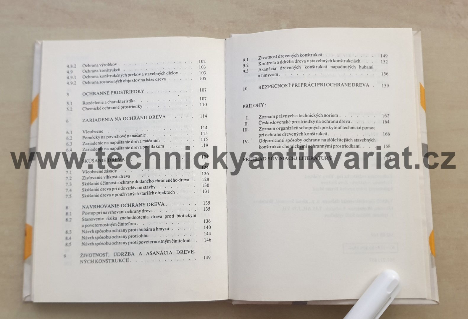 Ochrana drevených konštrukcií - V. Paserin (1983)