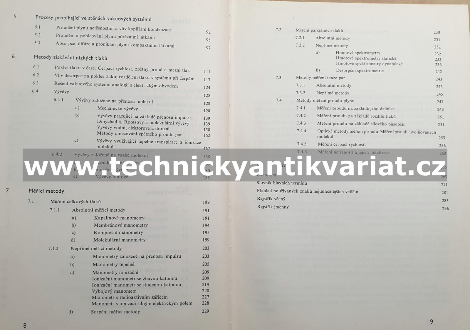 Fyzika nízkých tlaků - Libor Pátý (1968)