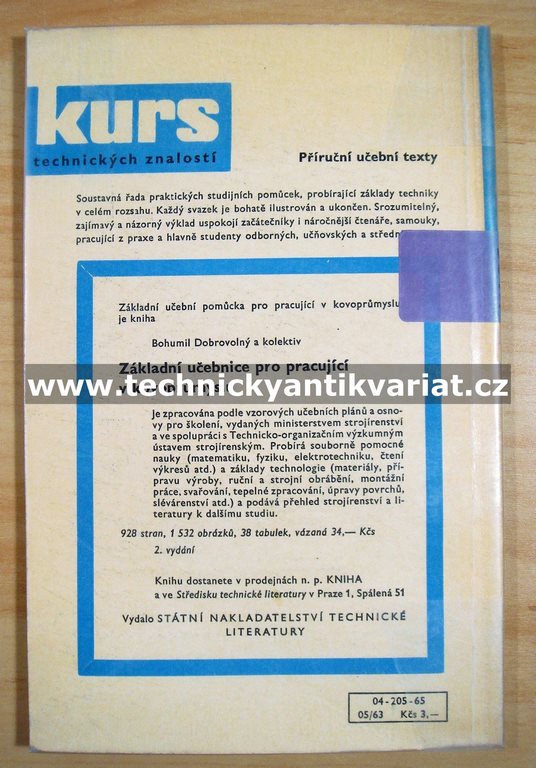 Kurs 89 Spojování součástí šrouby