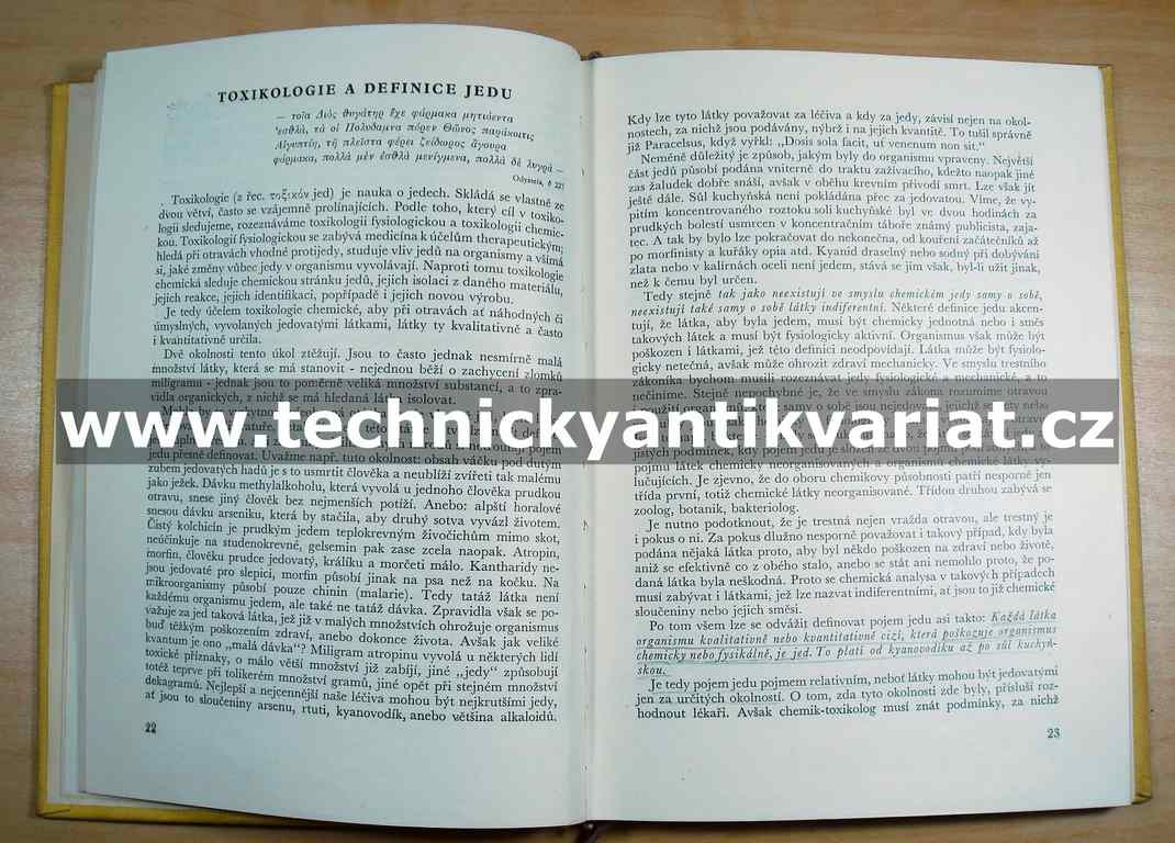Základy toxikologie chemické