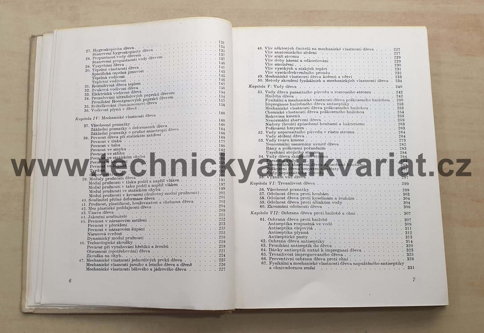 Nauka o dřevě - S.I. Vanin (1955)