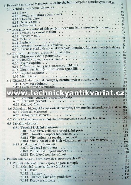 Skleněná, horninová a strusková vlákna - Jan, Lehner (1960)