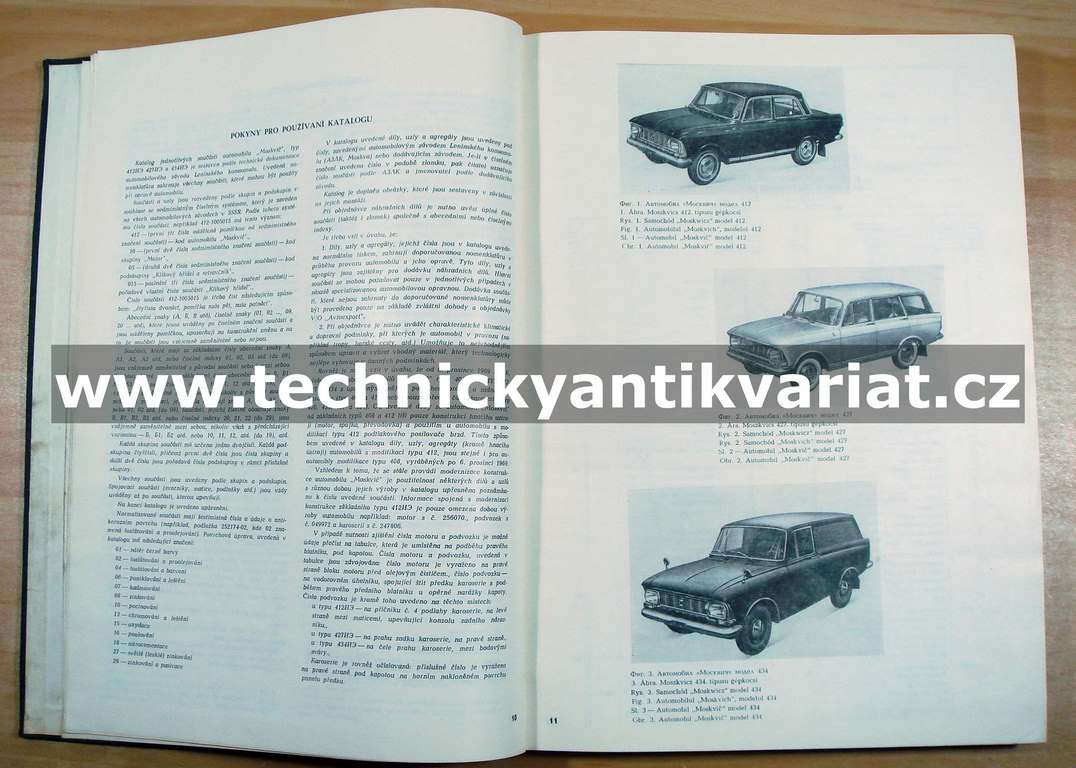 Moskvič 412, 421, 434