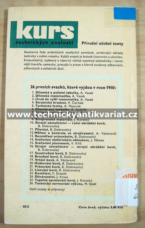 Kurs 6 Chemie pro techniky