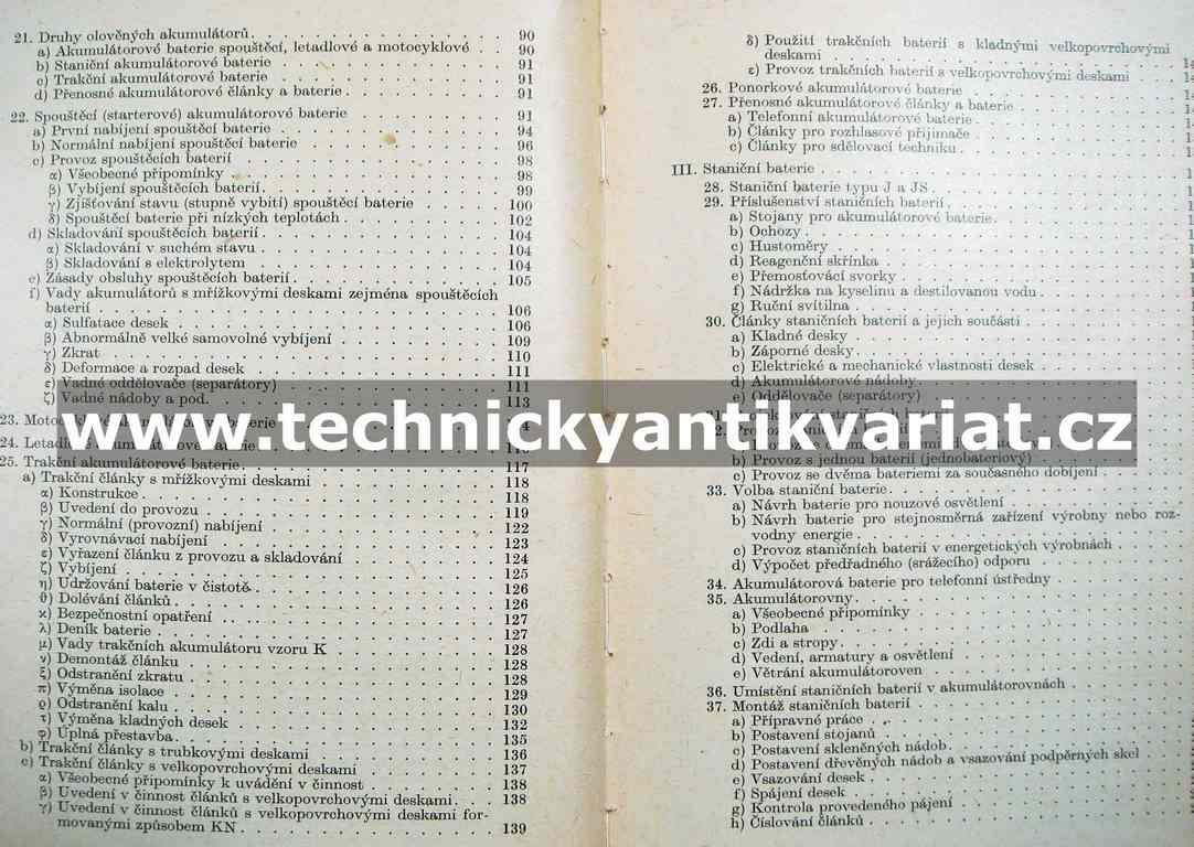 Provoz akomulátorů