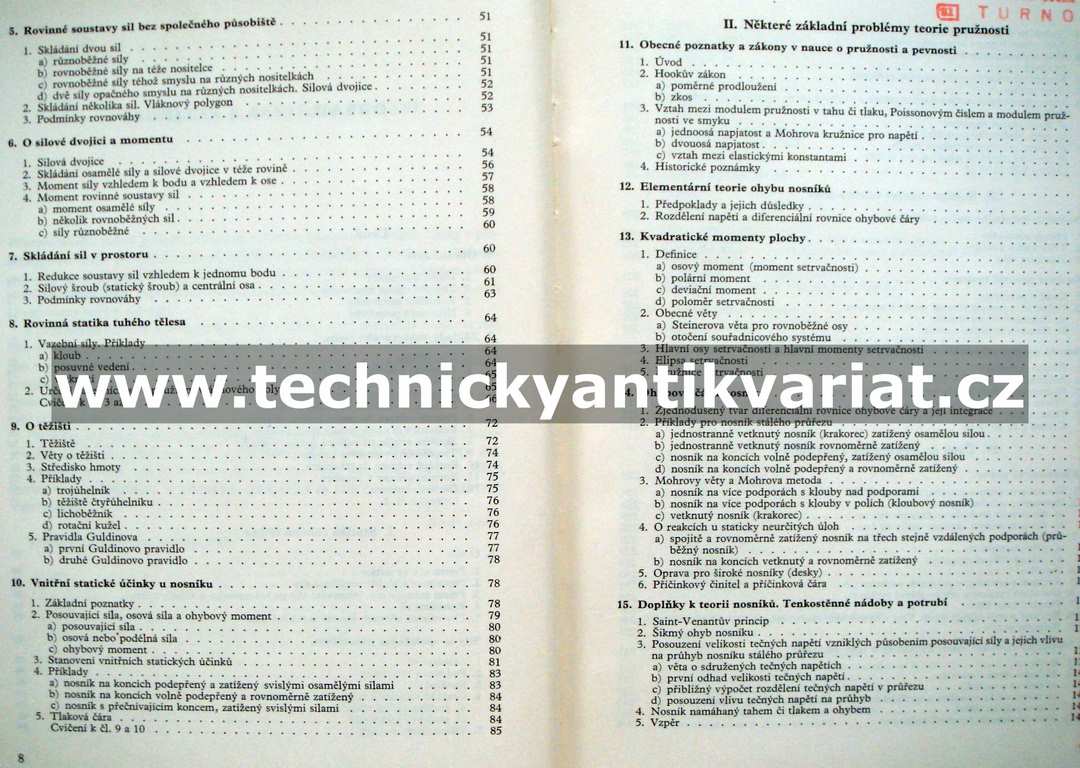 Mechanika tuhých těles a kapalin - István Szabo (1967)