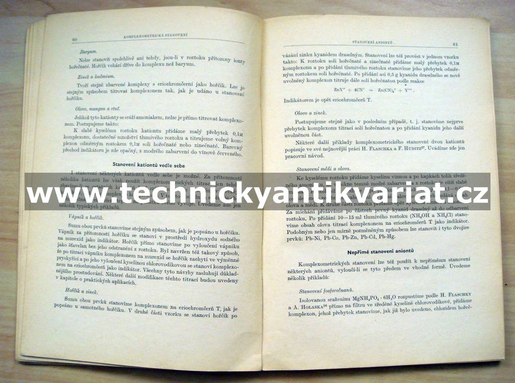 Komplexony v chemické analyse