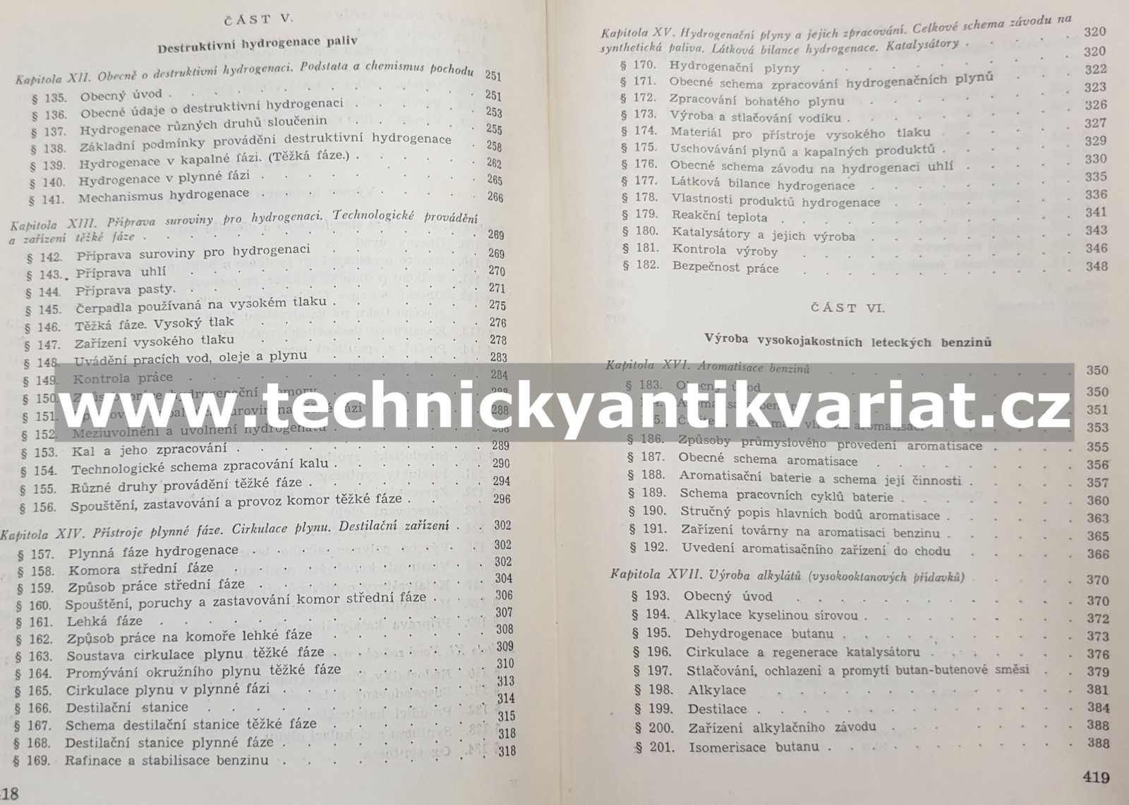 Chemie a technologie umělého kapalného paliva - J. M. Gojchrach, N. B. Pinjagin (1952)