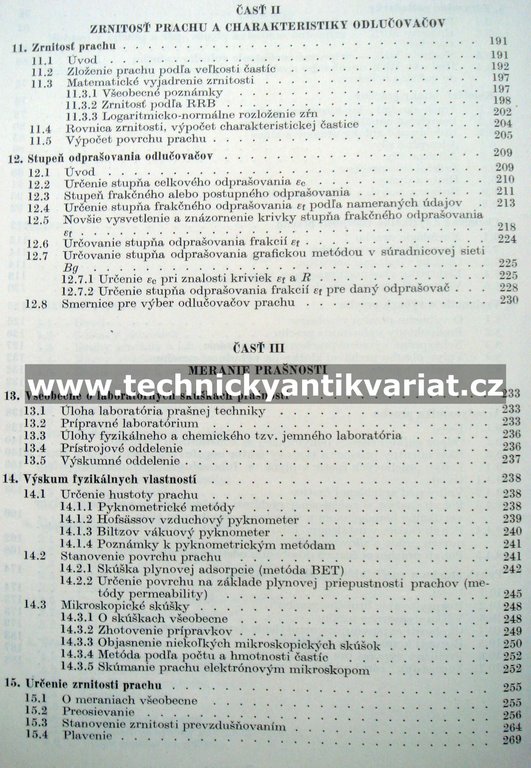 Odstraňovanie a odlučovanie prachu - István Koncz (1977)