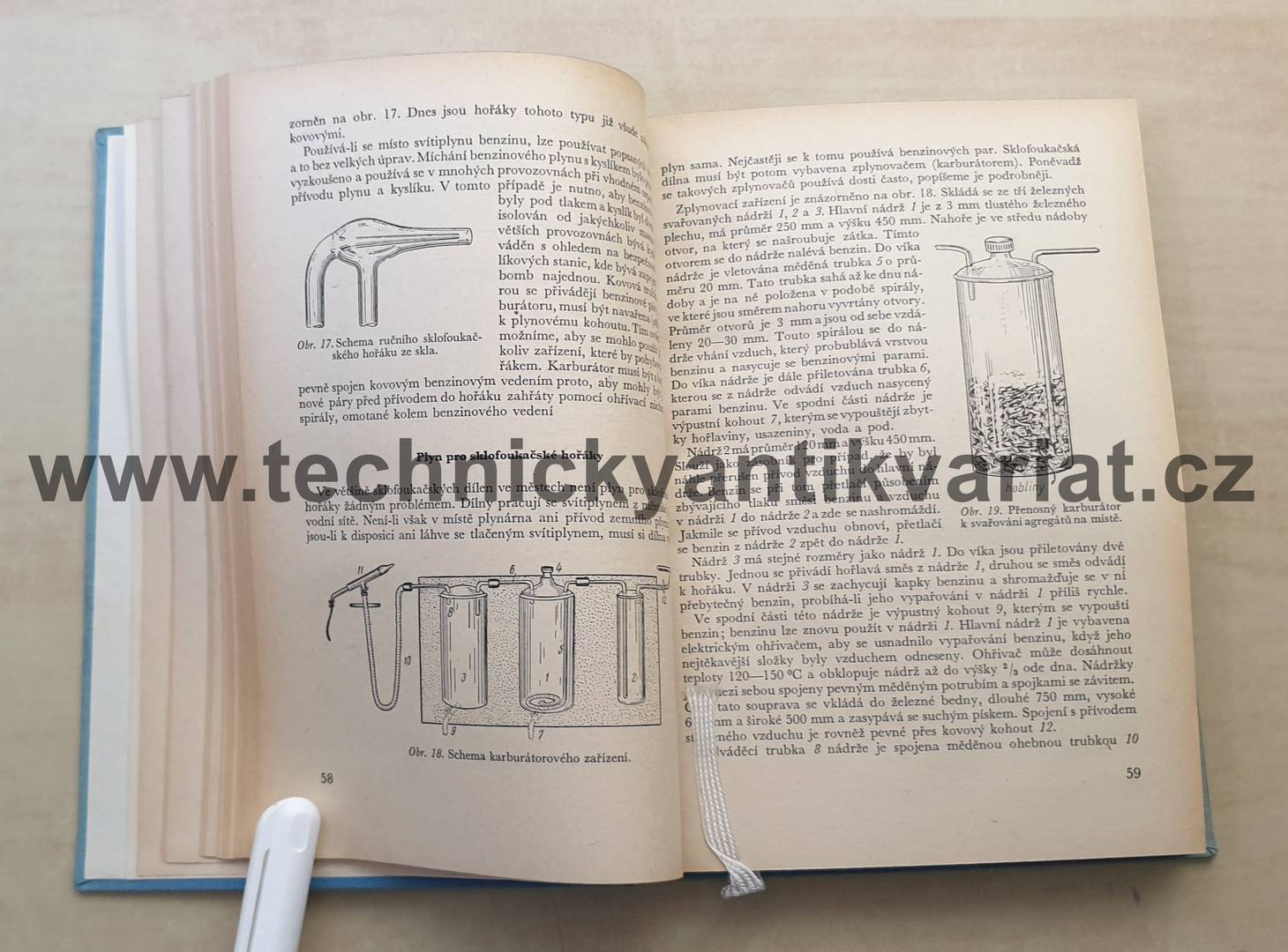Výroba skleněných laboratorních přístrojů - S. V. Veselovskij (1955)