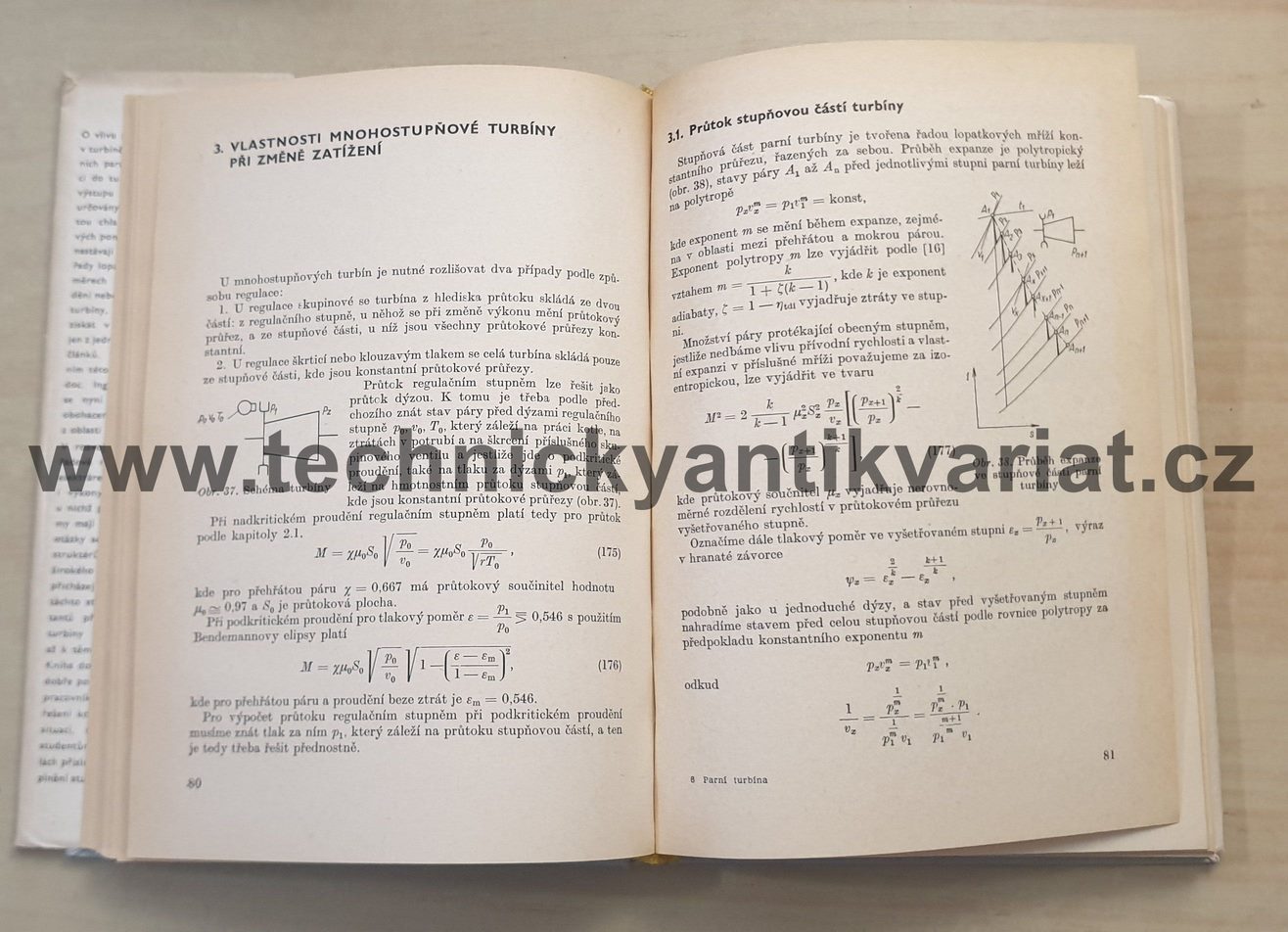 Parní turbína za změněných podmínek - J. Abrož (1973)