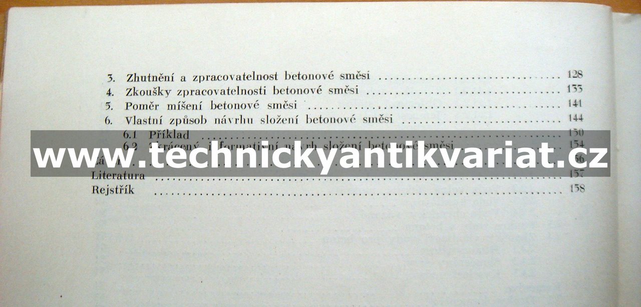 Složky a skladby dobrého betonu