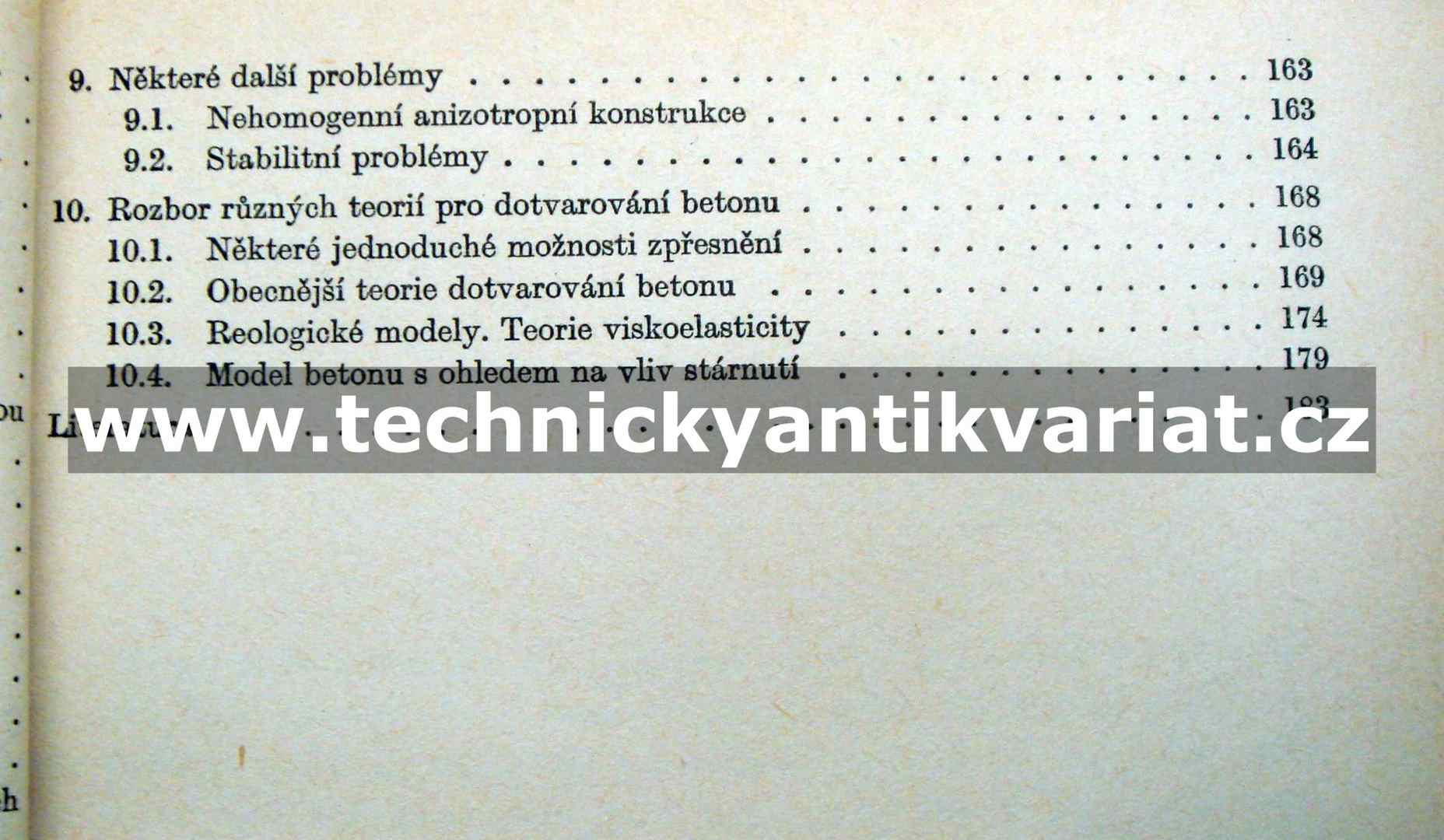 Dotvarování betonu při výpočtu konstrukcí