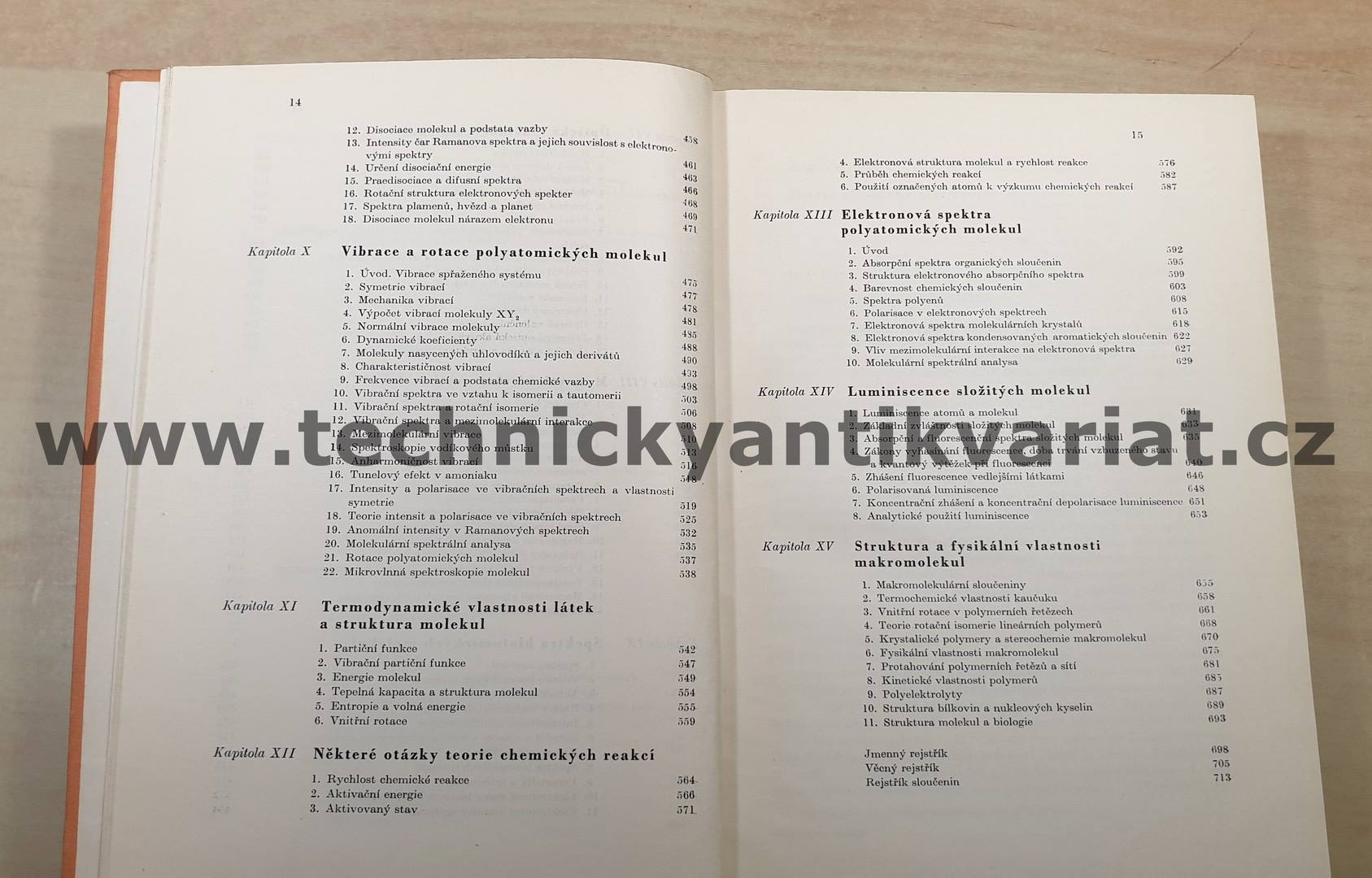Struktura a fysikální vlastnosti molekul - M. V. Volkenštejn (1962)
