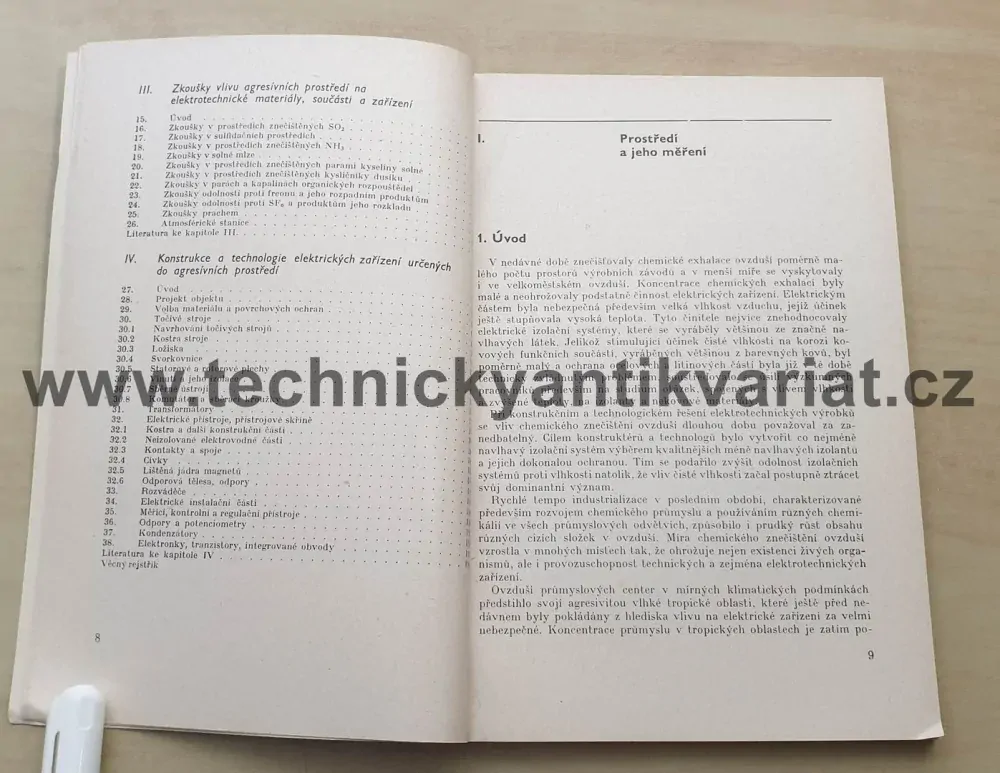 Elektrická zařízení v chemických a jiných agresivních prostředí - Bartáková, Vařák (1975)