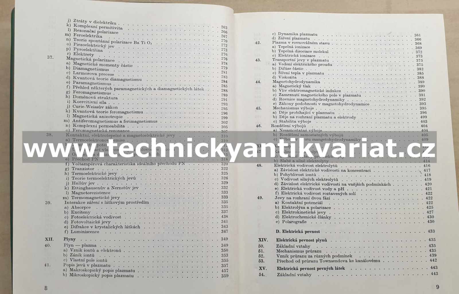 Elektrotechnika I. fyzikální základy, část 2 - J. Hlávka (1976)