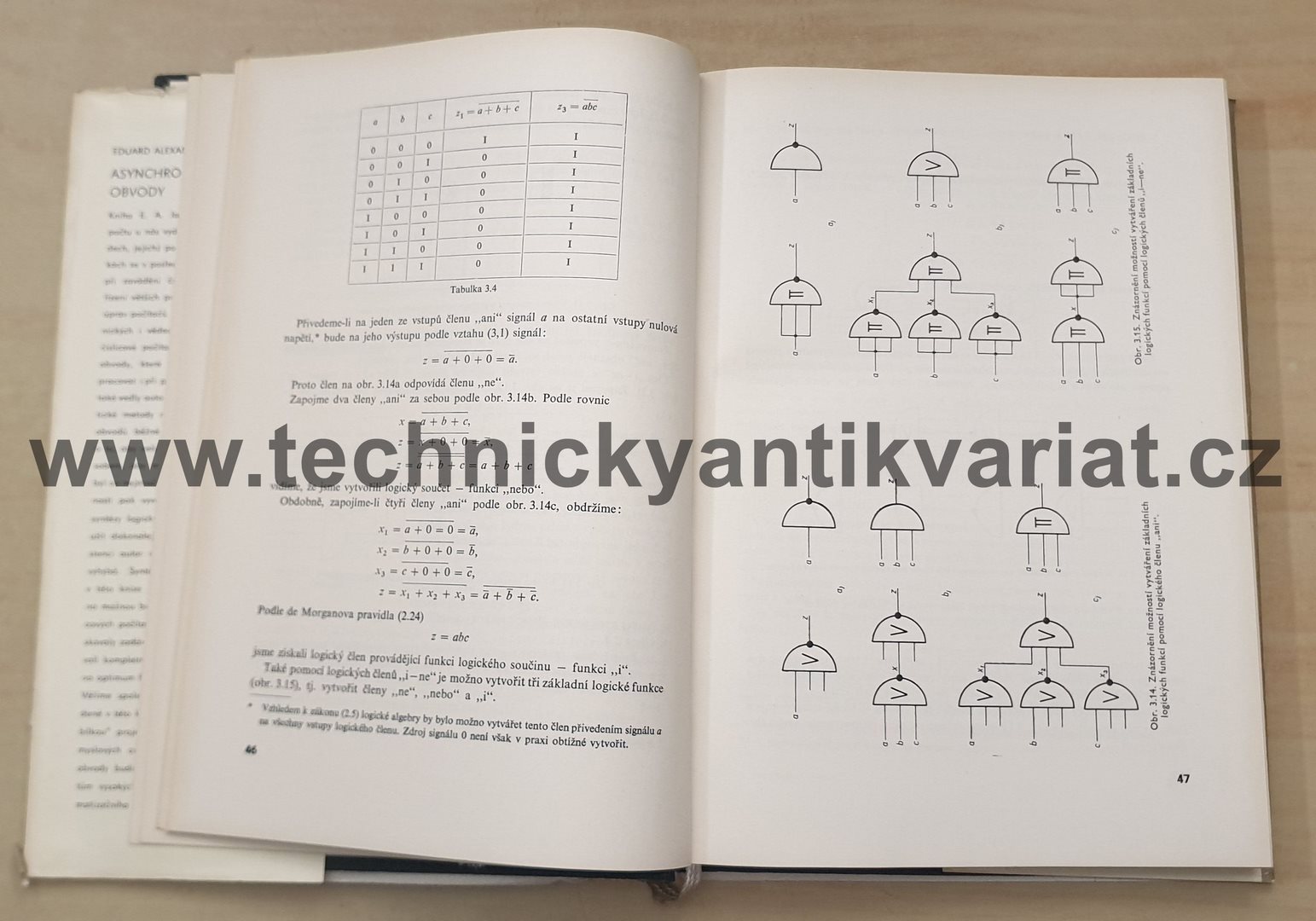 Asynchronní logické obvody - E. A. Jakubajtis (1968)