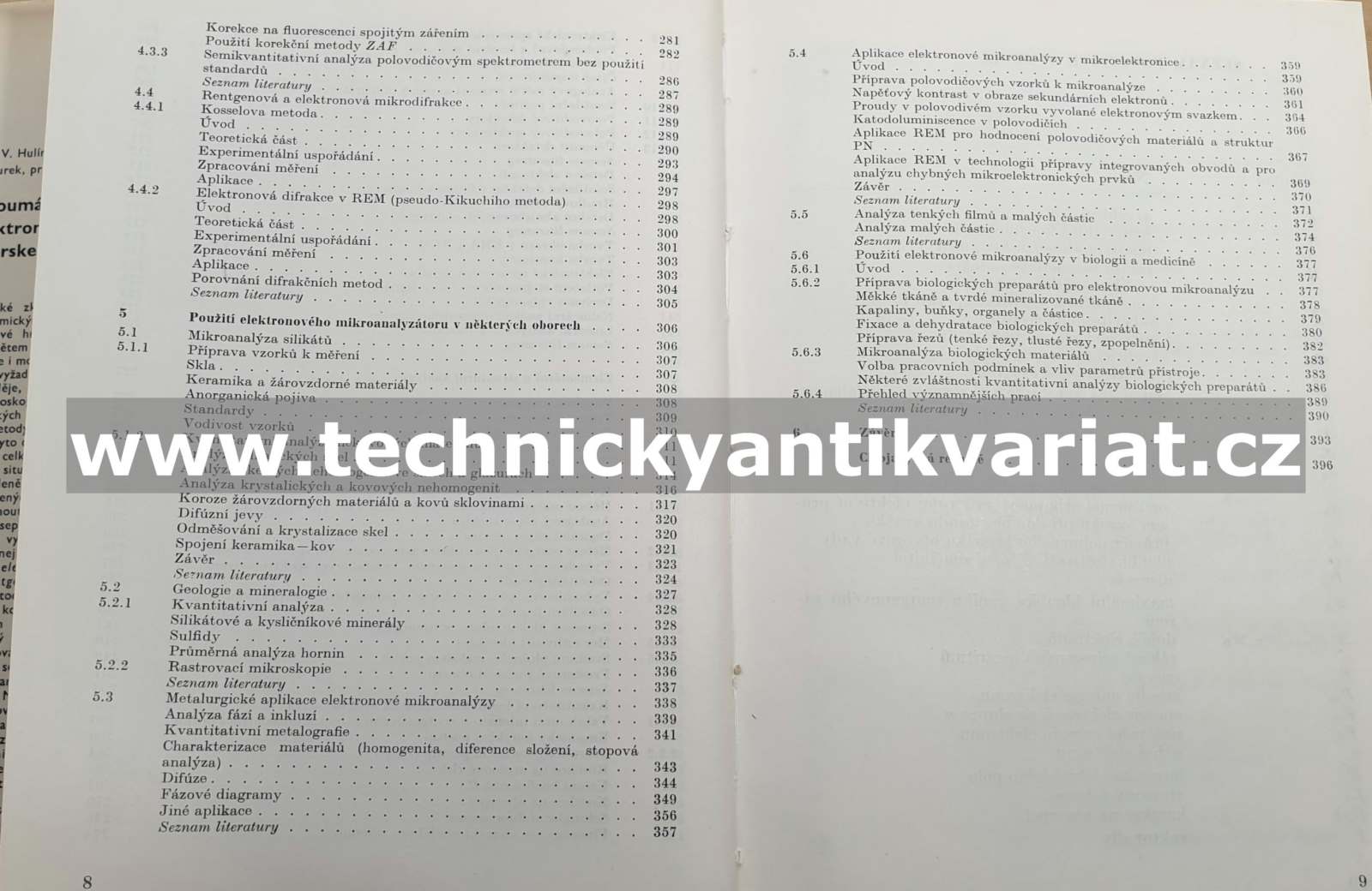 Zkoumání látek elektronkovým paprskem - Hulínský, Jurek (1982)