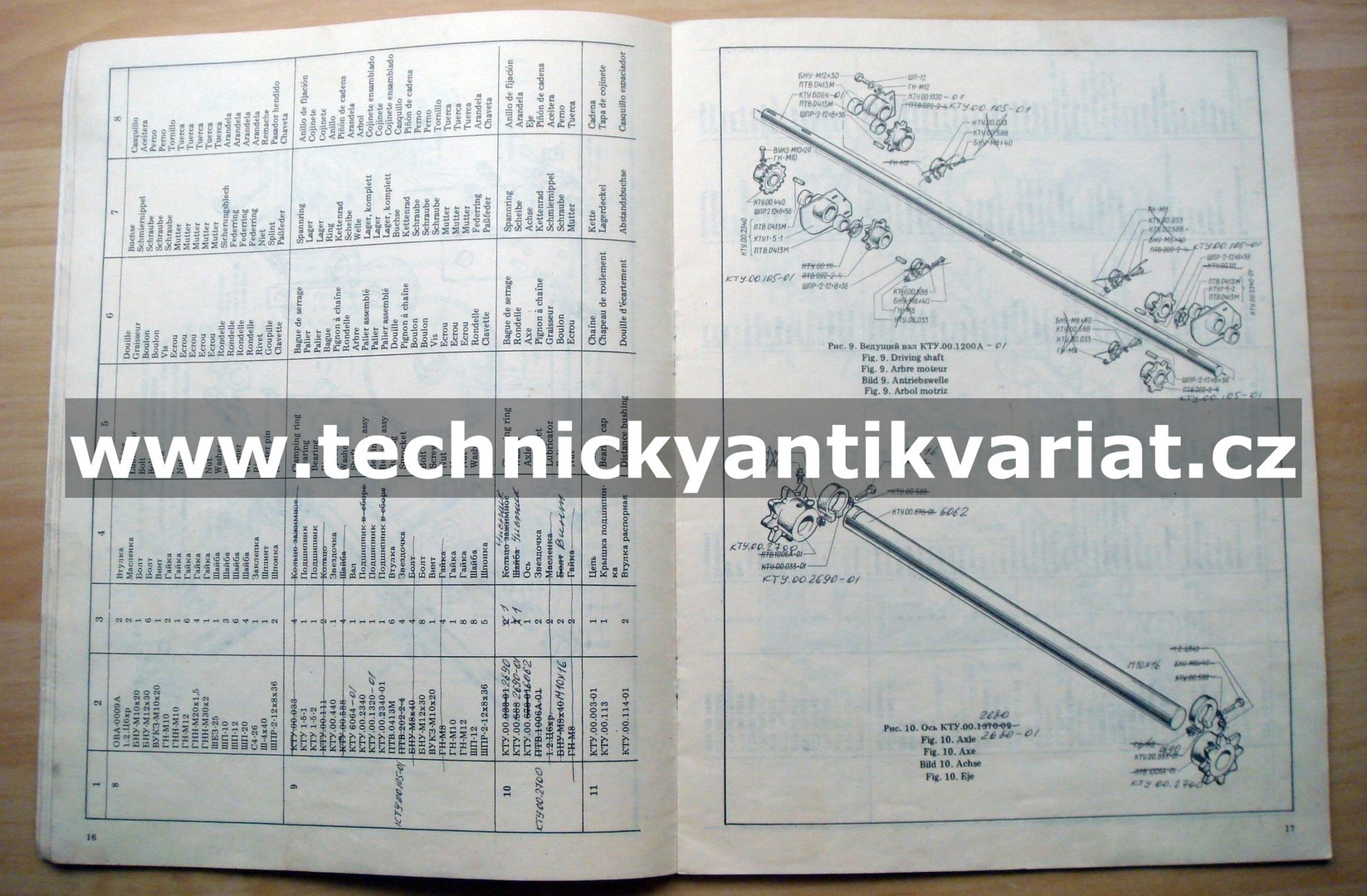 Traktorový vlek KTU-10