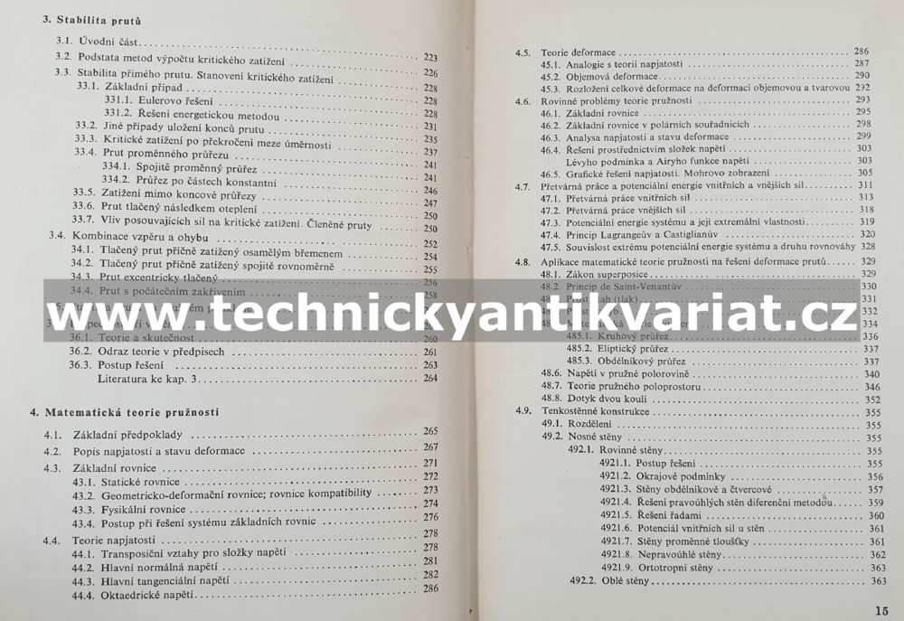 Nauka o pružnosti a pevnosti ve stavitelství (1963)