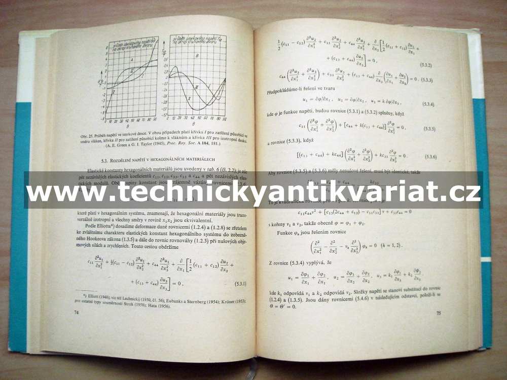 Úvod do teorie pružnosti anizotropních látek - Hearmon (1965)